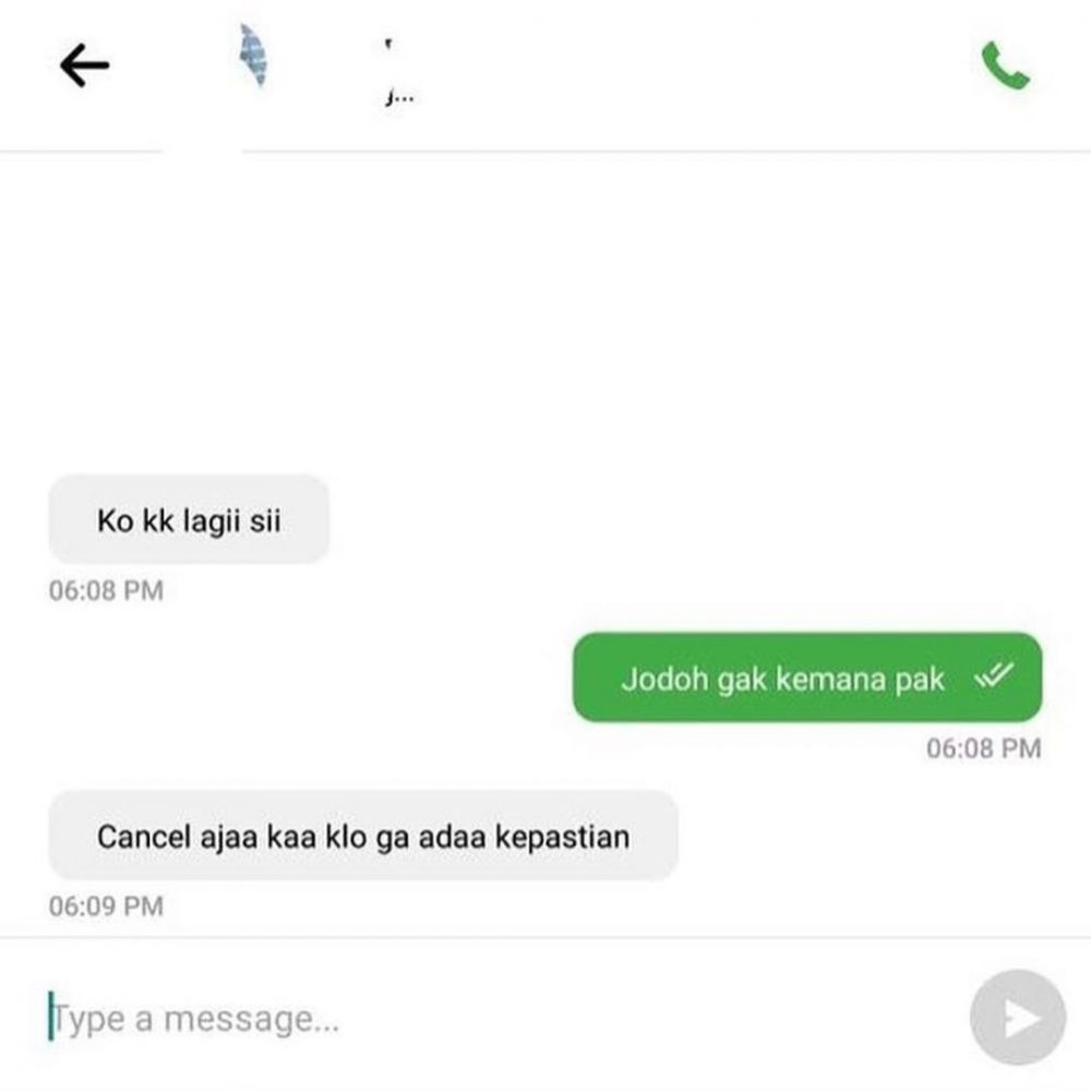 10 Chat lucu driver ojek online & penumpang, bikin nyengir