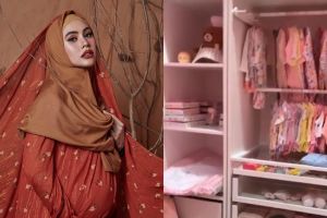 7 Potret kamar anak Kartika Putri yang baru lahir, serba pink