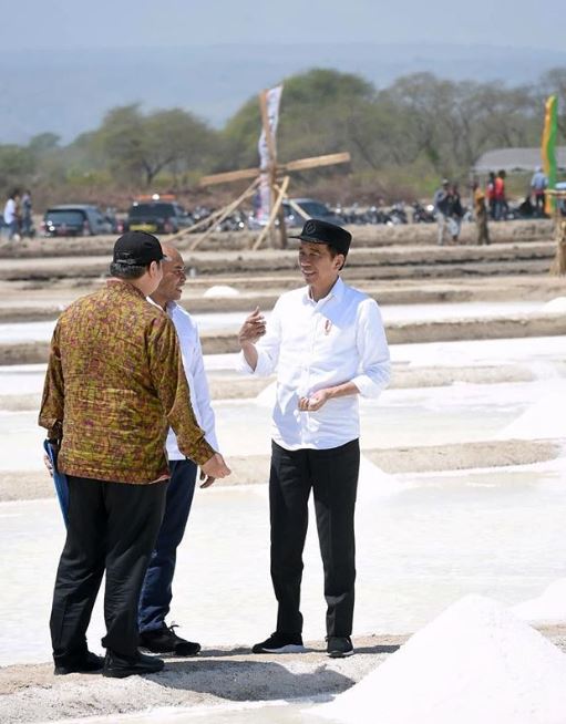 Selain duduk, 7 gaya khas Presiden Joko Widodo ini ikonik