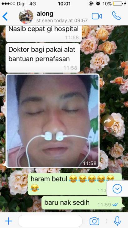 10 Potret absurd pura-pura sakit ini kocak abis