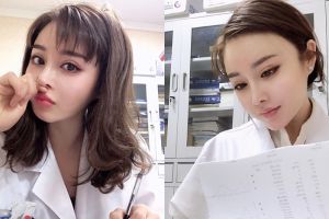 Viral penampilan asli dokter cantik, pahanya jadi sorotan
