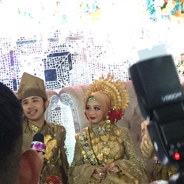 8 Potret resepsi Rafly & Ega D'Academy, dihadiri Bupati Gowa