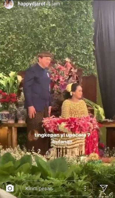6 Momen syukuran tujuh bulanan Puput Nastiti, penuh kebahagiaan