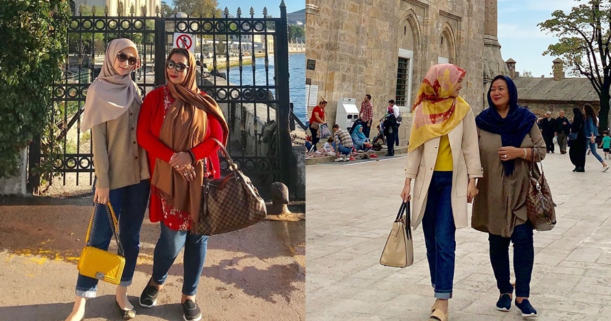 10 Potret ibunda Citra Kirana, gayanya curi perhatian