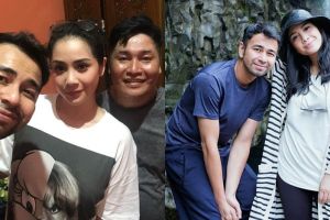 6 Momen Raffi & Nagita ke rumah Merry, gaya duduknya disorot