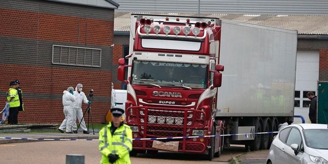 4 Fakta penemuan 39 mayat dalam truk pendingin di Inggris