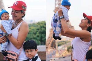 Nikita Mirzani pamer foto anak tidur dengan gepokan uang, heboh