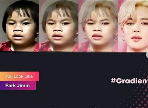 14 Transformasi wajah saat ikut Gradient Facebook, kocak