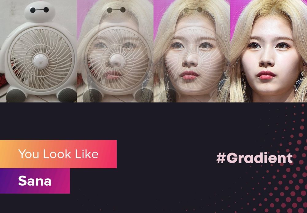 14 Transformasi wajah saat ikut Gradient Facebook, kocak