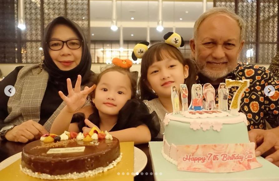 10 Momen perayaan ultah putri Ussy & Andhika Pratama, sederhana