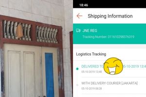 10 Cara kocak kurir antar paket saat rumah penerima kosong