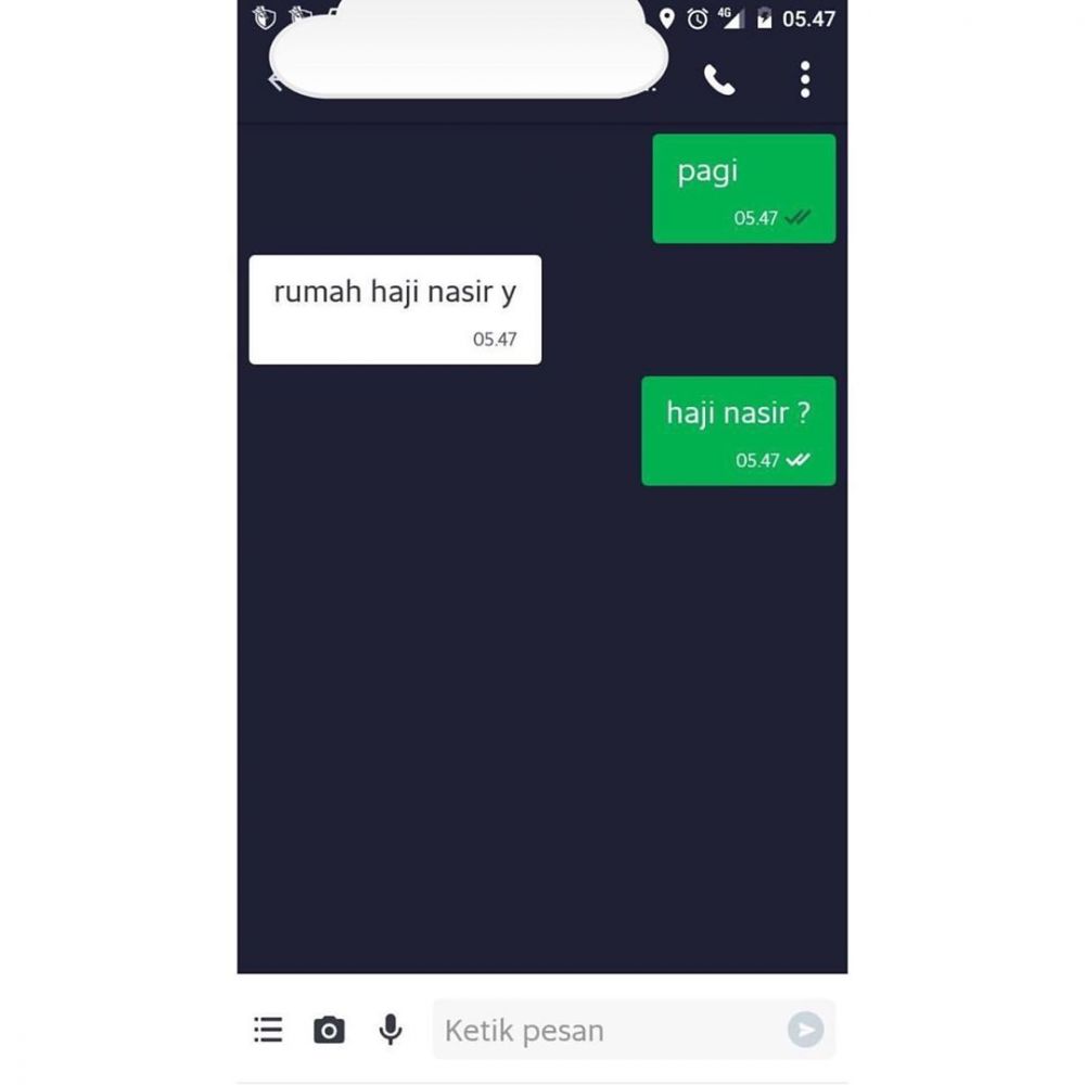 10 Chat lucu pelanggan ojek online ngusilin driver ini kocak