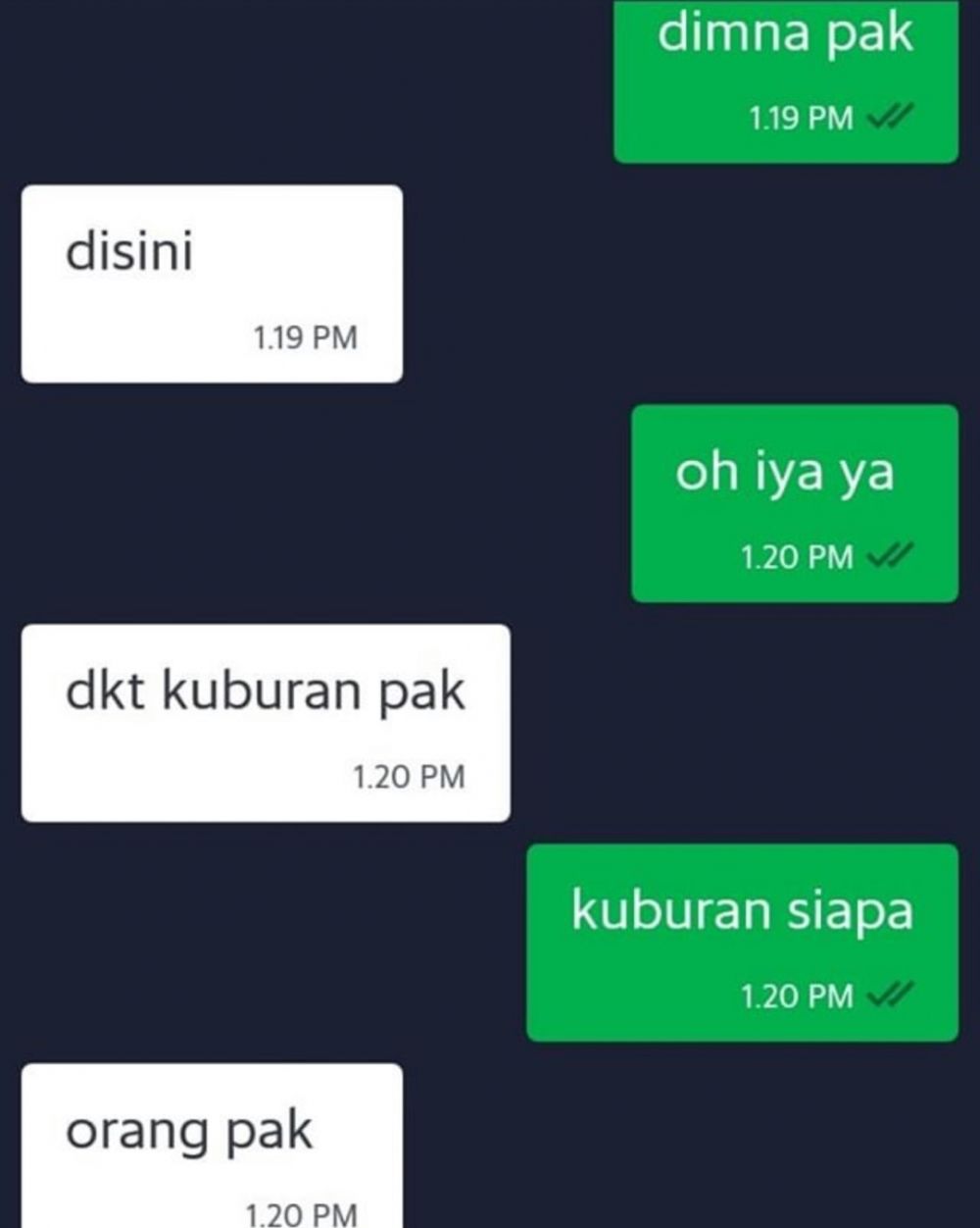 10 Chat lucu pelanggan ojek online ngusilin driver ini kocak