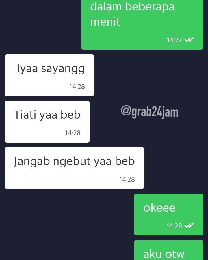 10 Chat lucu pelanggan ojek online ngusilin driver ini kocak