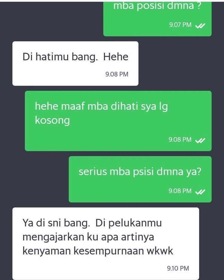 10 Chat lucu pelanggan ojek online ngusilin driver ini kocak
