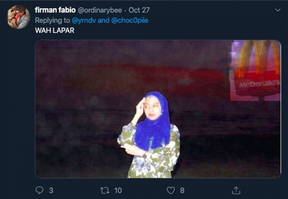 7 Editan foto penampakan di Parangtritis ini bikin gagal serem