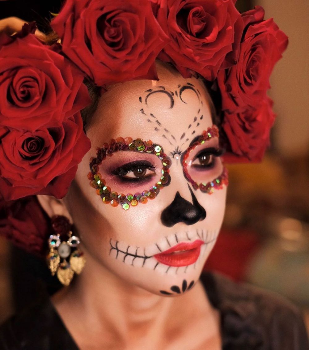 10 Gaya seleb di pesta Halloween, Sheryl Shenafia jadi Syahrini