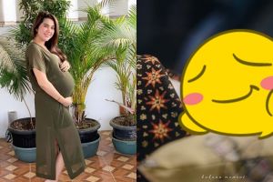 Raya Kitty unggah foto wajah anak, hidungnya curi perhatian