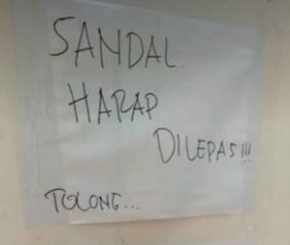 12 Peringatan di tempat umum endingnya ngegas, bikin kesal