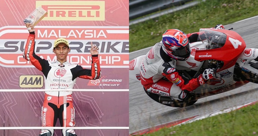 5 Fakta Afridza Munandar, pembalap Indonesia yang crash di Sepang