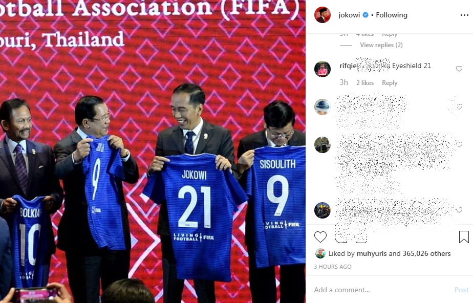 7 Cocoklogi arti nomor 21 jersey Presiden Jokowi di KTT ASEAN