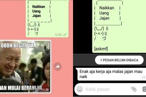 10 Chat lucu orangtua saat anak minta naikkan uang jajan