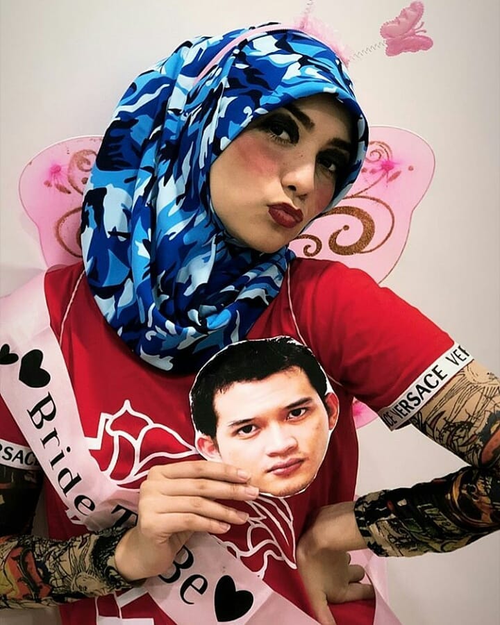 9 Momen seru bridal shower Citra Kirana, diarak jalan-jalan