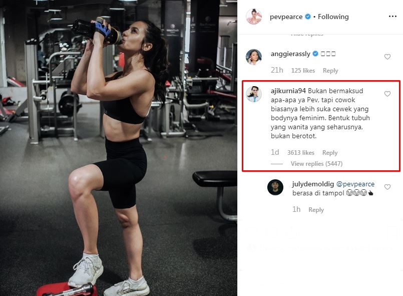 9 Potret Pevita Pearce berbadan atletis, sempat jadi sorotan