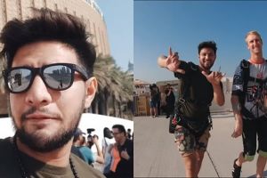 7 Potret liburan Ammar Zoni di Dubai, seru jajal sky diving