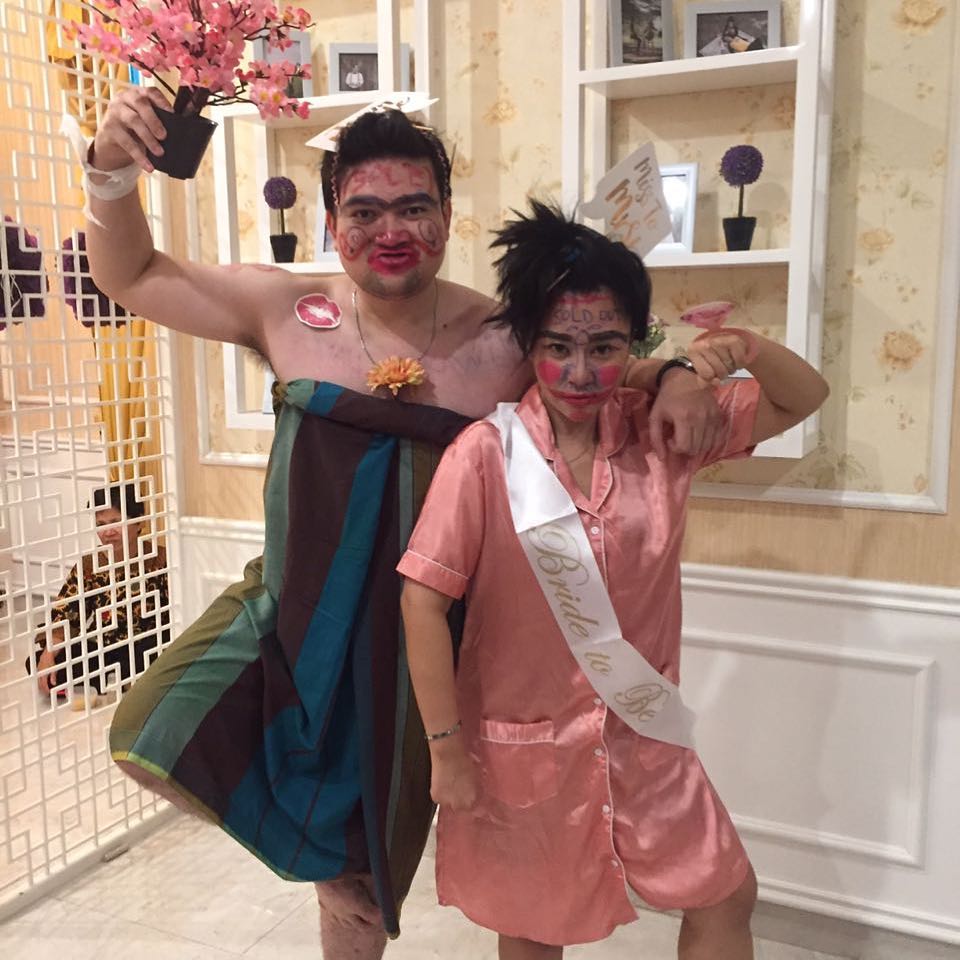 Momen Citra Kirana dan 4 seleb diarak saat bridal shower