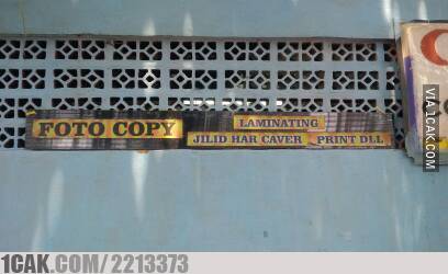 10 Tulisan lucu di tempat fotocopy ini bikin mikir dua kali