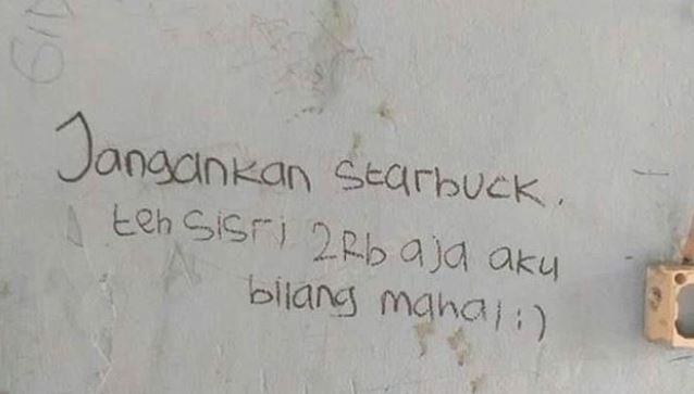 9 Tulisan di tembok bernada pesimis ini bikin tepuk jidat