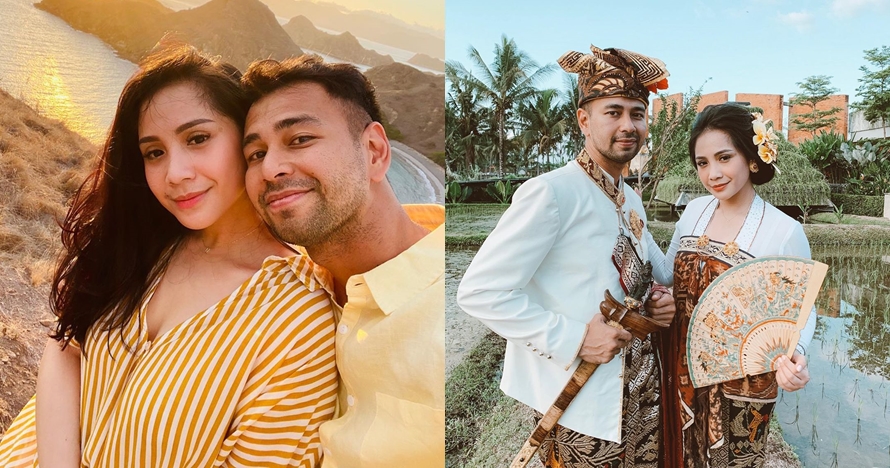 10 Momen Raffi & Nagita pakai baju adat Bali, Gigi curi perhatian