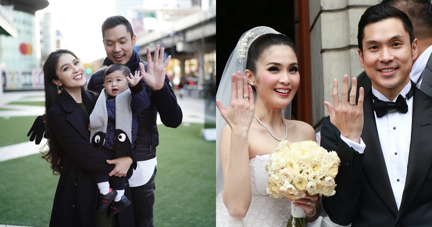 Unggah foto nikah, momen mesra Sandra Dewi & suami jadi sorotan