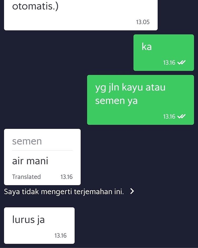 10 Chat terjemahan driver ojek online dan pelanggan ini absurd