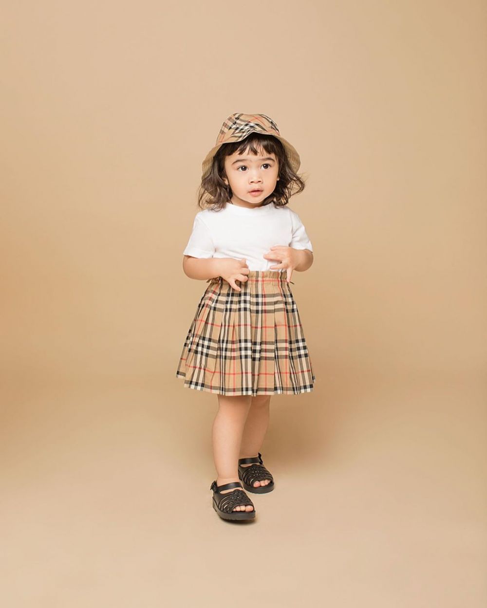 Masih balita, 5 anak seleb Tanah Air ini sudah jadi model majalah