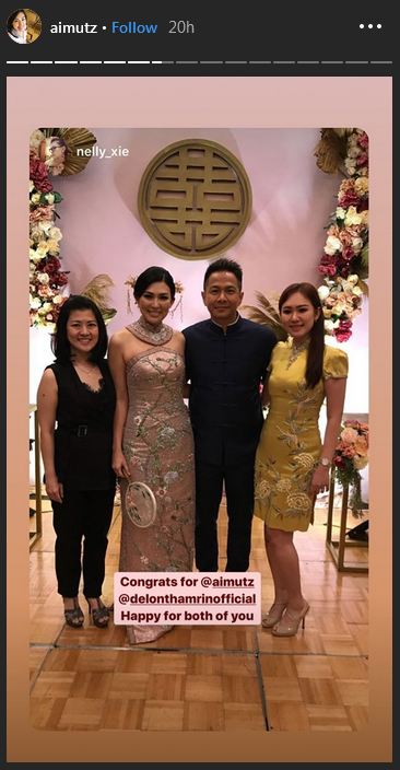 9 Momen pernikahan Delon Thamrin & Aida Noplie, penuh kebahagiaan