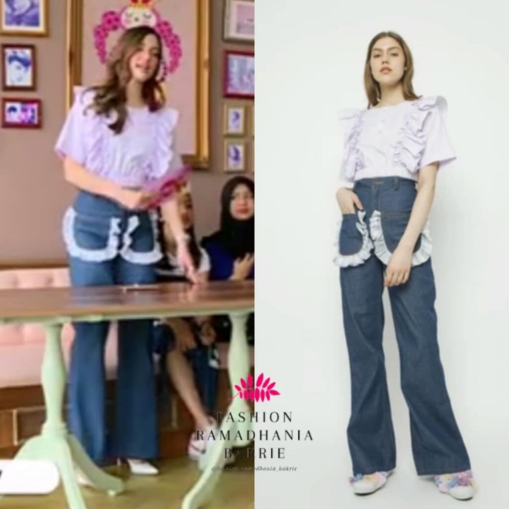 10 Harga outfit Nia Ramadhani ini terjangkau, ada Rp 350 ribu
