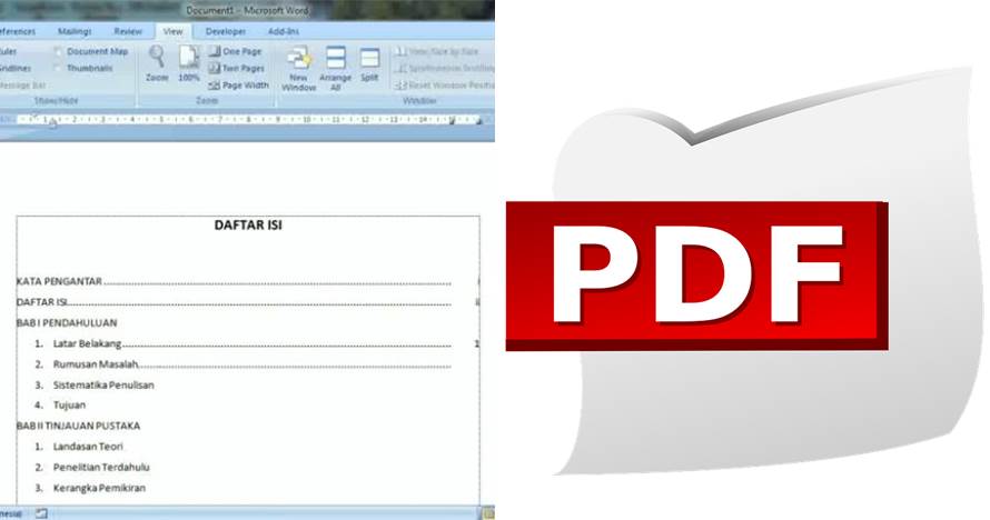 13 Cara mengubah Word ke PDF secara online dan offline