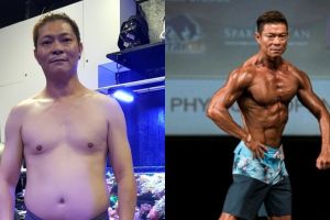 Pernah menderita stroke, pria ini jadi juara kontes binaraga