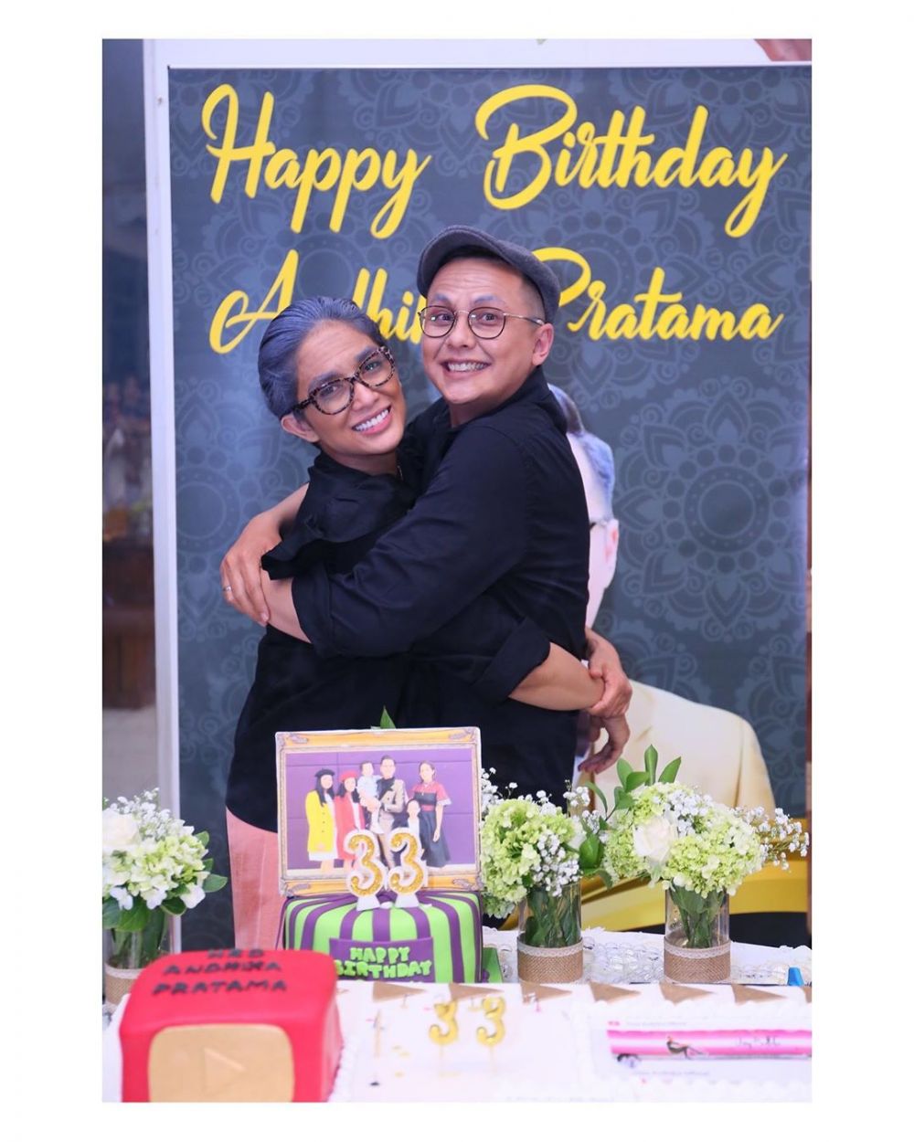 8 Momen ultah Andhika Pratama, Ussy Sulistiawaty jadi sorotan