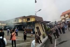 Detik-detik mencekam bom bunuh diri Mapolrestabes Medan