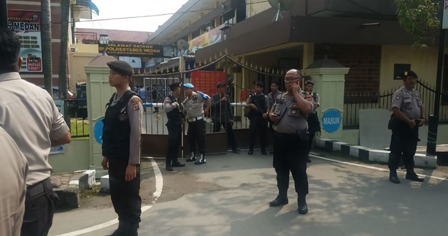Polisi ungkap korban bom bunuh diri Mapolrestabes Medan