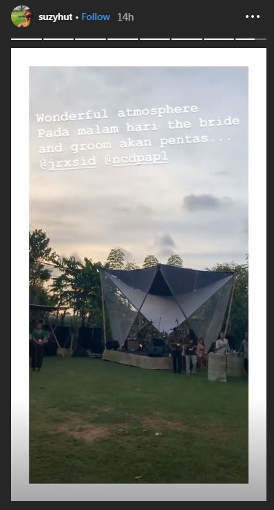 4 Fakta unik resepsi pernikahan Jerinx SID dan Nora Alexandra