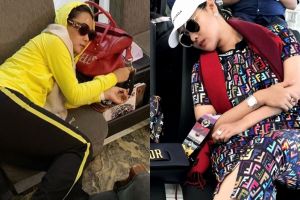 10 Pose Inul Daratista saat tidur ini curi perhatian