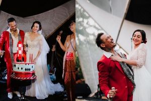 Resepsi di hari ultah, ucapan Nora ke Jerinx ini bikin haru