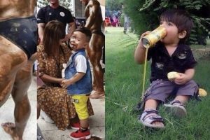 10 Momen apes anak-anak di tempat umum, kocak tapi kasihan