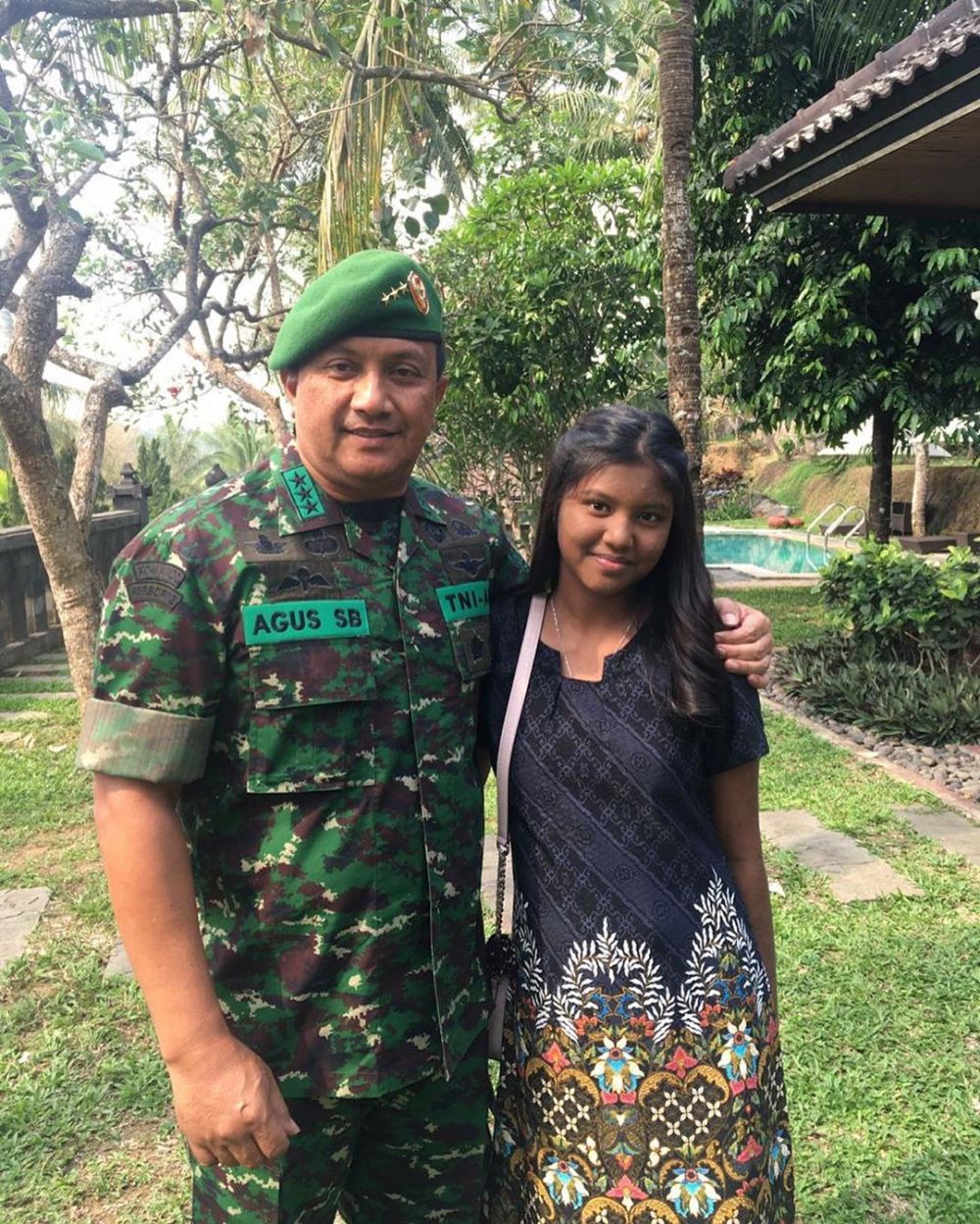 Suami Bella Saphira pensiun dari TNI, ini 5 pesan sang anak