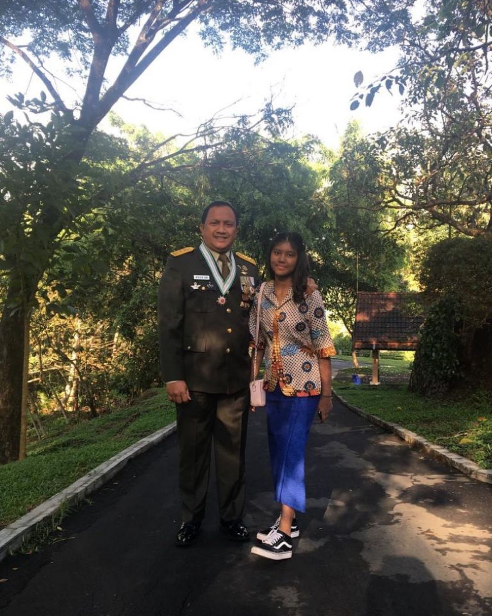 Suami Bella Saphira pensiun dari TNI, ini 5 pesan sang anak
