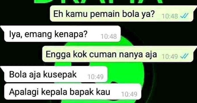 10 Chat lucu ke teman ini bikin senyum kesal